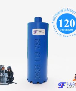mũi khoan rút lõi bê tông phi 120 mm Fujaco giá rẻ nhất