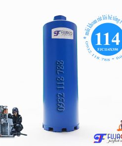 Mũi khoan rút lõi bê tông phi 114