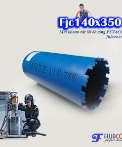 Mũi khoan rút lõi bê tông phi 140 mm