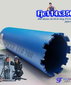 Mũi khoan rút lõi phi 114