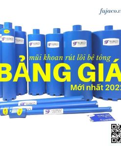 Bảng giá mũi khoan rút lõi bê tông mới nhất