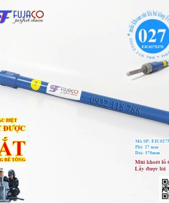 Mũi khoan rút lõi bê tông phi 27 mm khoét lỗ đẹp mịn giá rẻ