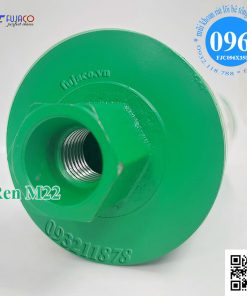 mũi rút lõi 96 có chuẩn ren M22 thông dụng