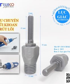 đầu chuyển mũi khoan rút lõi