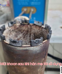 hàn me mũi khoan rút lõi 114 đã hoàn thành