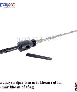 Đầu chuyển định tâm mũi khoan rút lõi