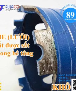 lưỡi mũi khoét lỗ 89 90 cắt được sắt trong bê tông