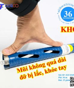 mui kho 36x250 chi dai hon gang tay giup giam lac khoe tay