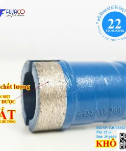 Me mũi khoan rút lõi 22x250 cắt được sát trong bê tông